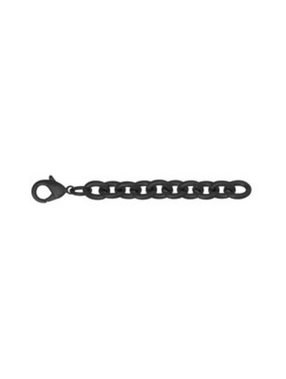 Roxanne Assoulin The Puffy Heart Necklace Extender in Black Firm Price